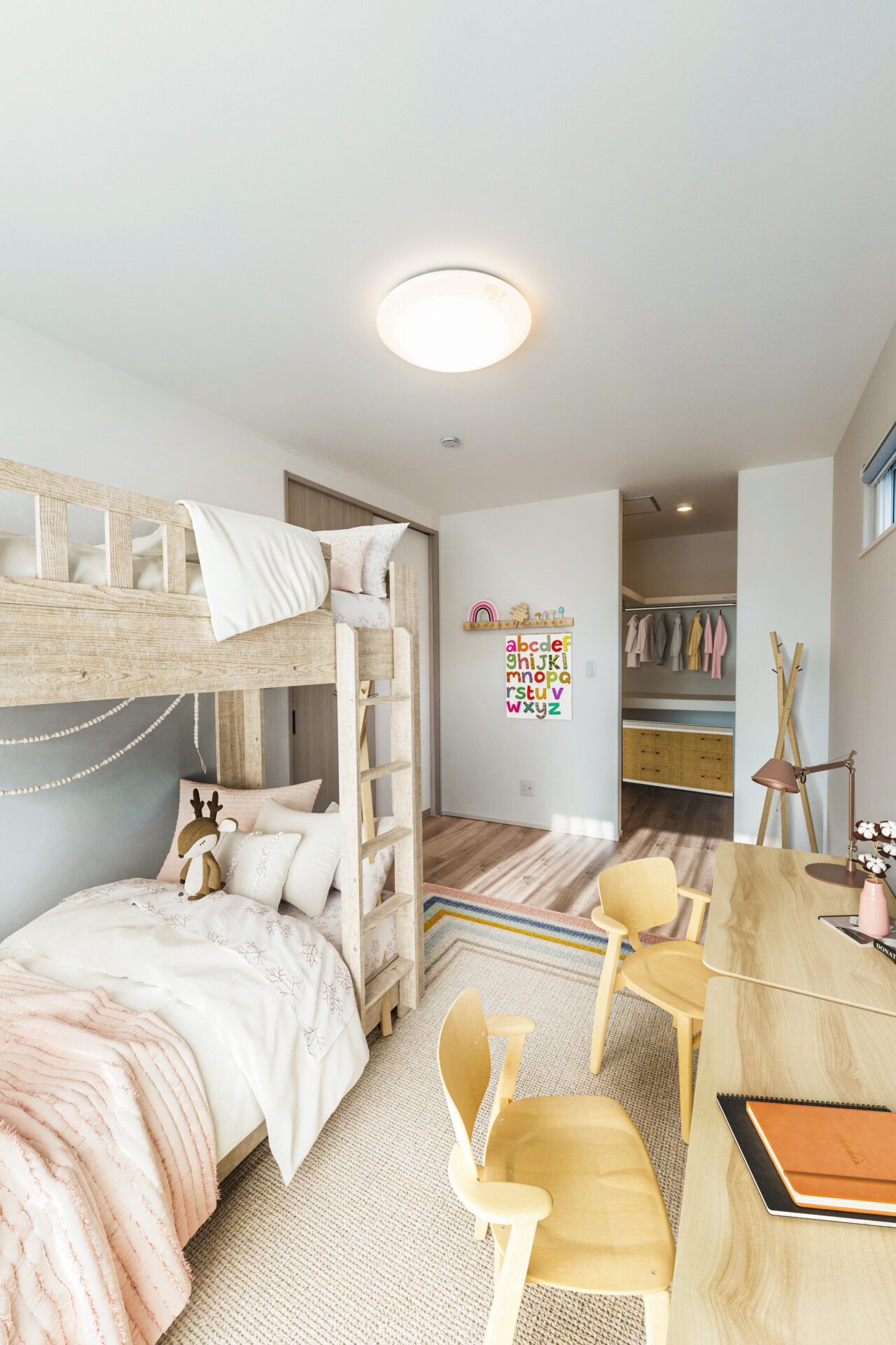 楽しいひとときを育む子ども部屋