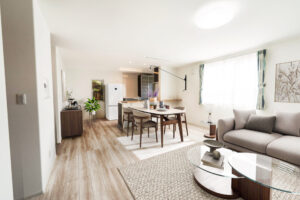 明るさと安心が広がるLDK