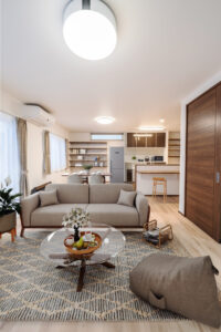 暮らしやすさとデザインが調和する理想のLDK