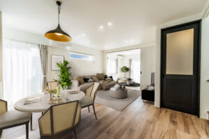 上品さが際立つ洗練されたLDK