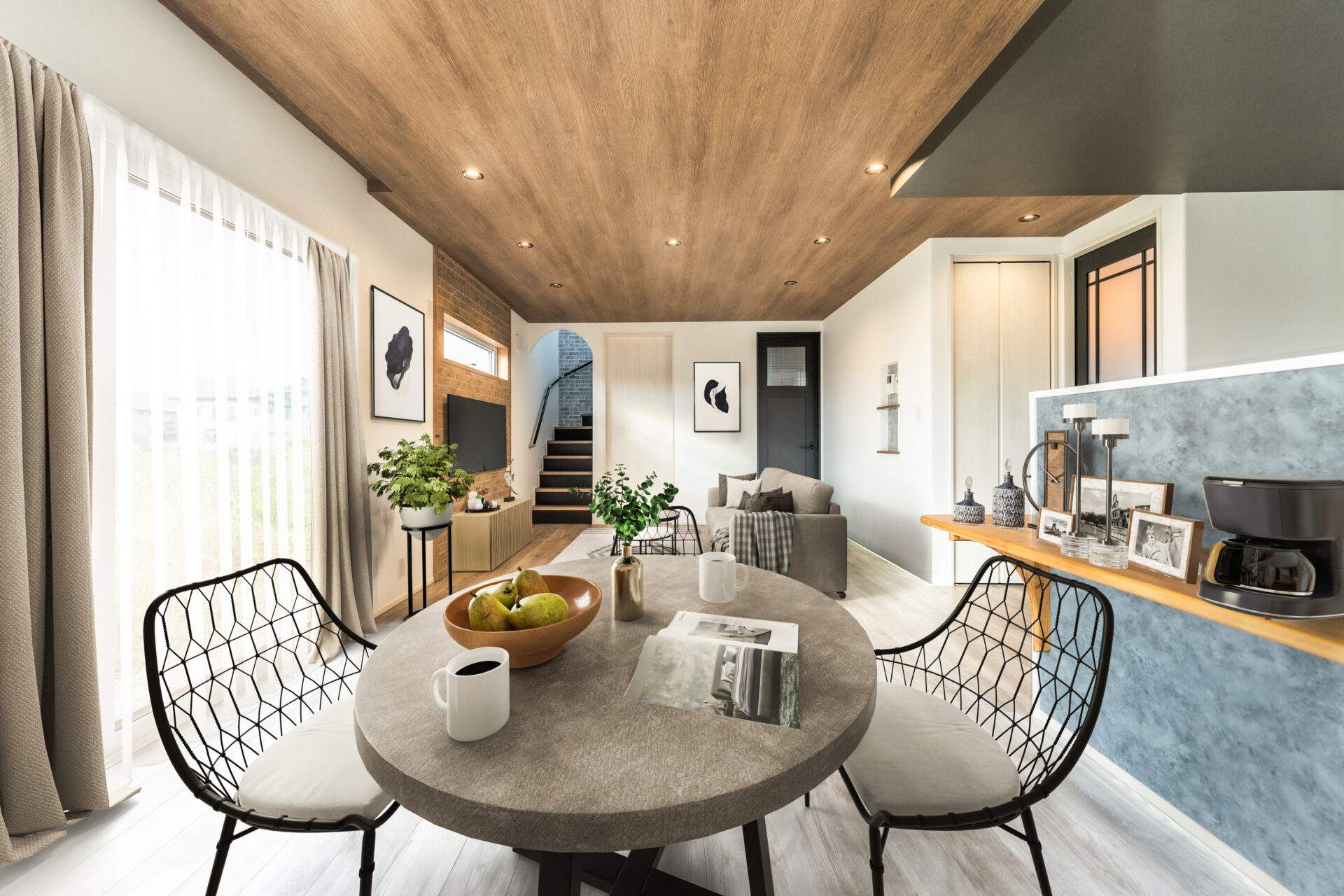 センスと温もりが調和する魅力的なLDK