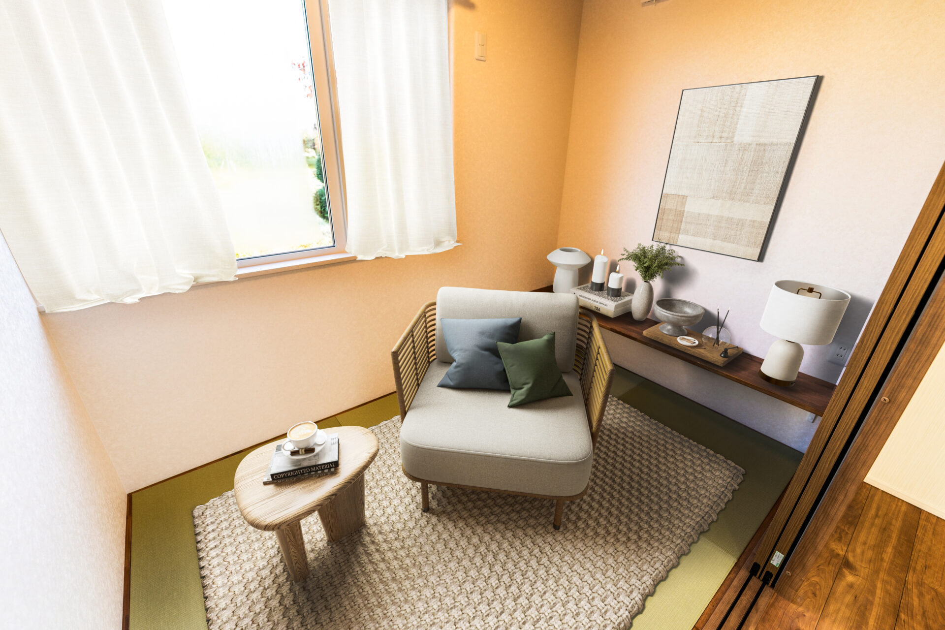 趣味と読書を楽しむプライベートルーム