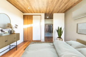 ホテルライクな贅沢が満ちる寝室