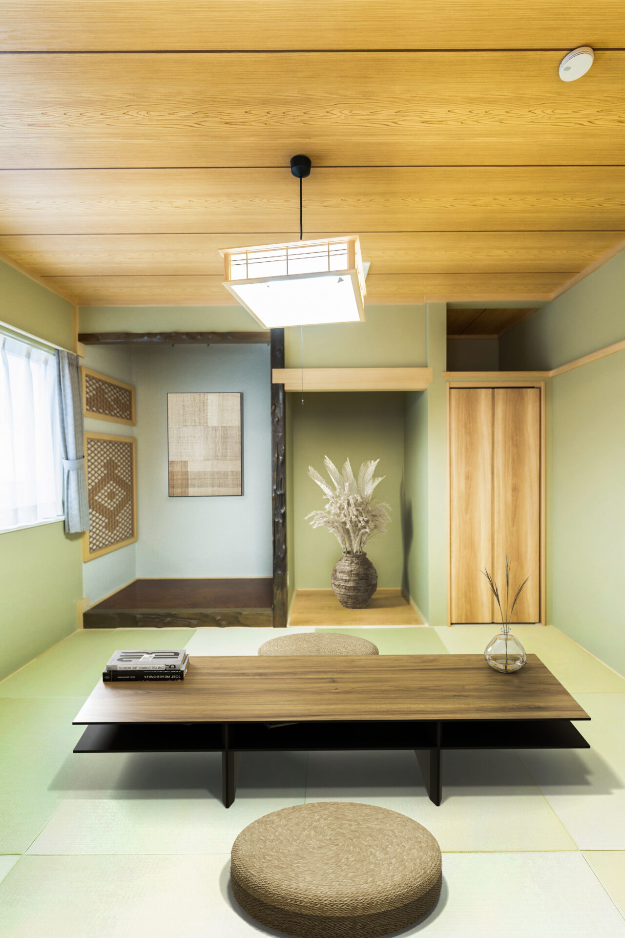 上質な床の間が引き立つ和室