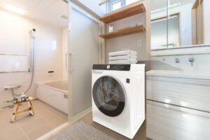 使いやすさを追求したお風呂と洗面所