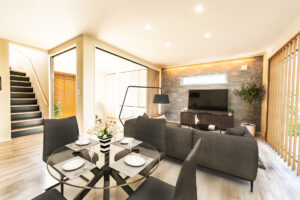 洗練された都会感あふれるLDK