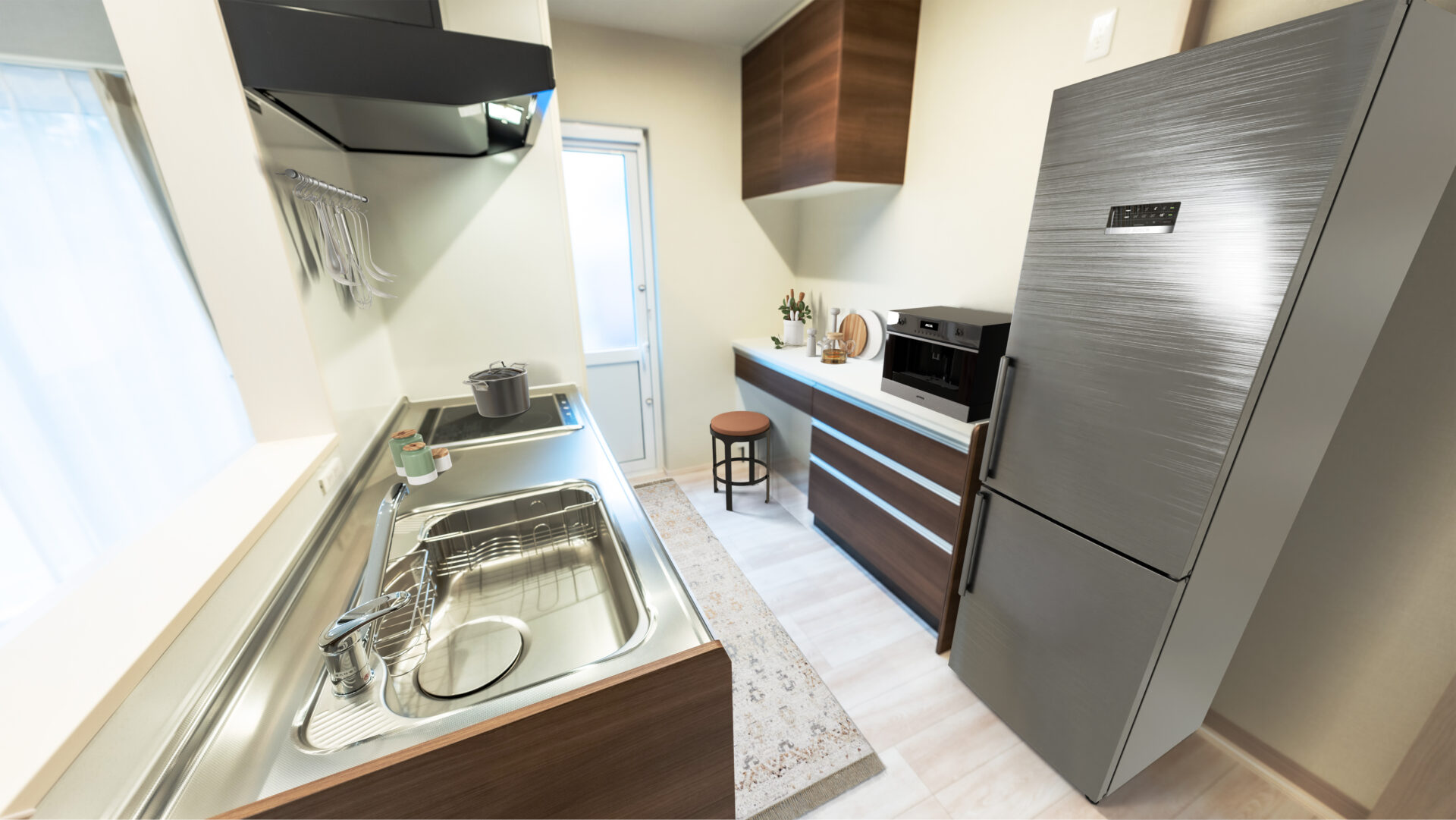 効率的で機能的なキッチン