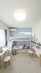 明るく楽しい子供部屋