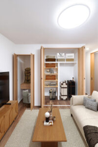 機能的な収納スペース