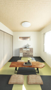 伝統とモダンが調和する心落ち着く和室