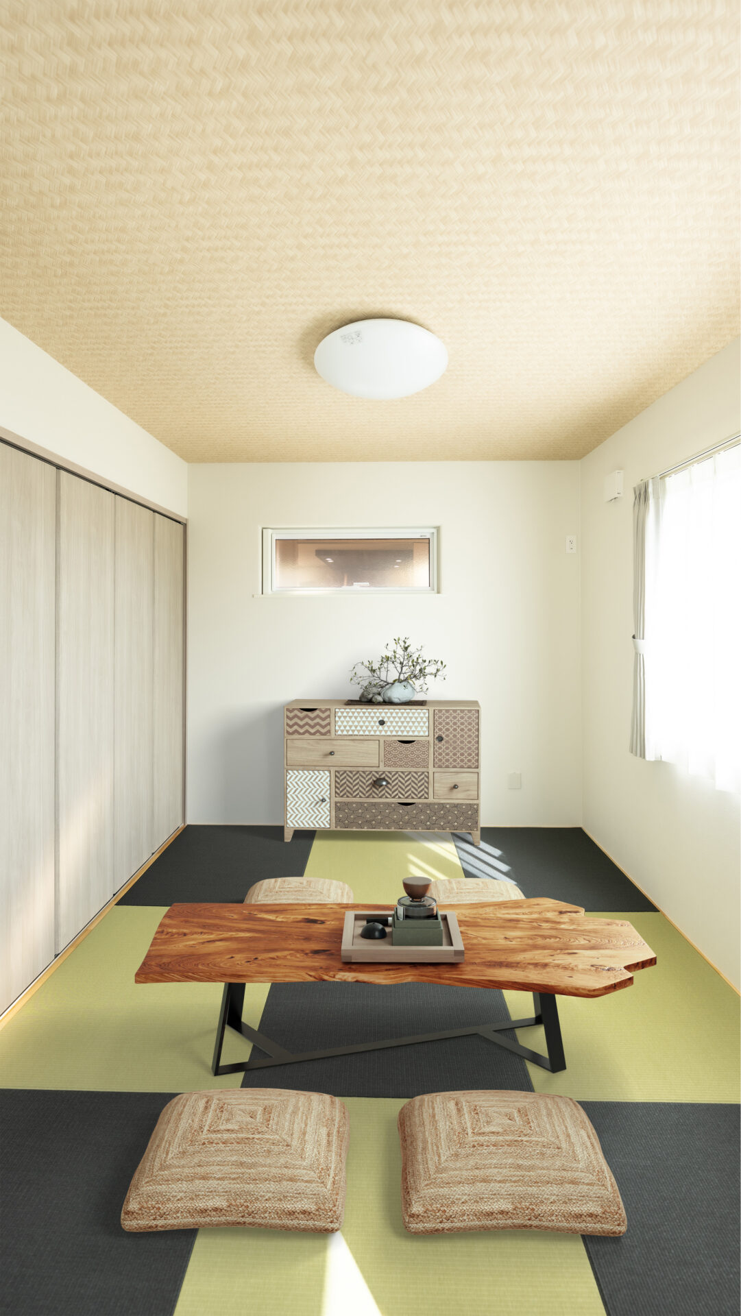 伝統とモダンが調和する心落ち着く和室