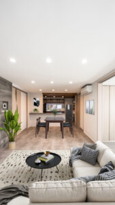 自然体が心地よい、上品なLDK