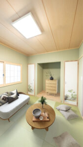 和の温度に寄り添う和室