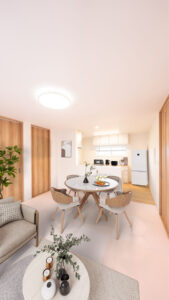 暮らしを自然に整える、住み心地を整えた上質なダイニング