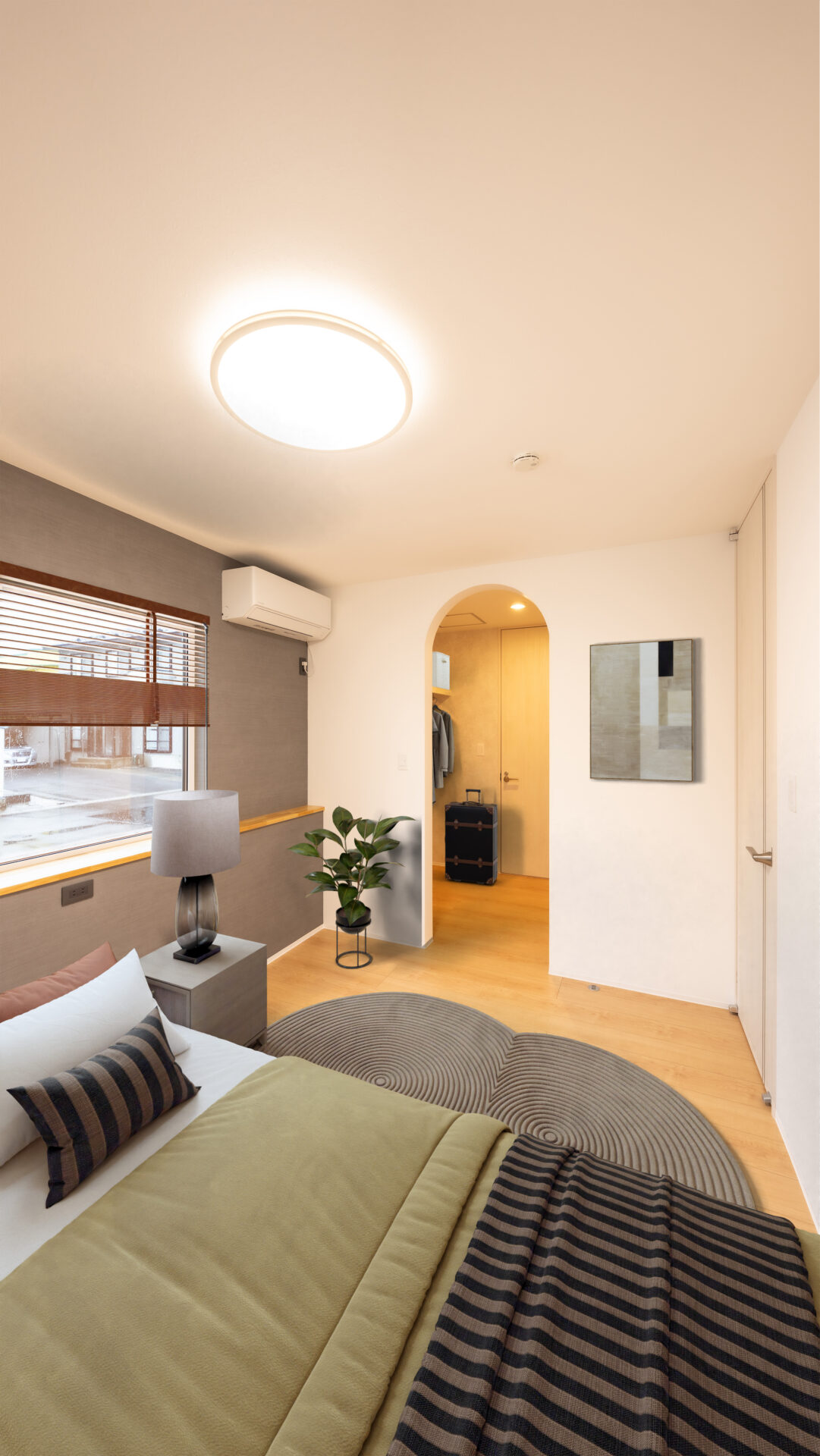 機能性とデザインを備えた、大人のための寝室