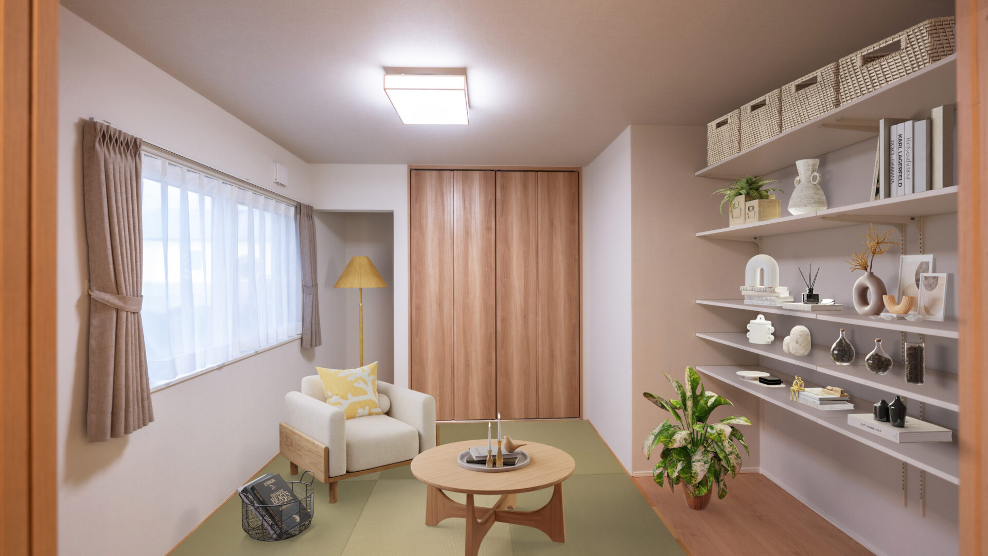 くつろぎと機能を両立した、上質な畳のある住まい